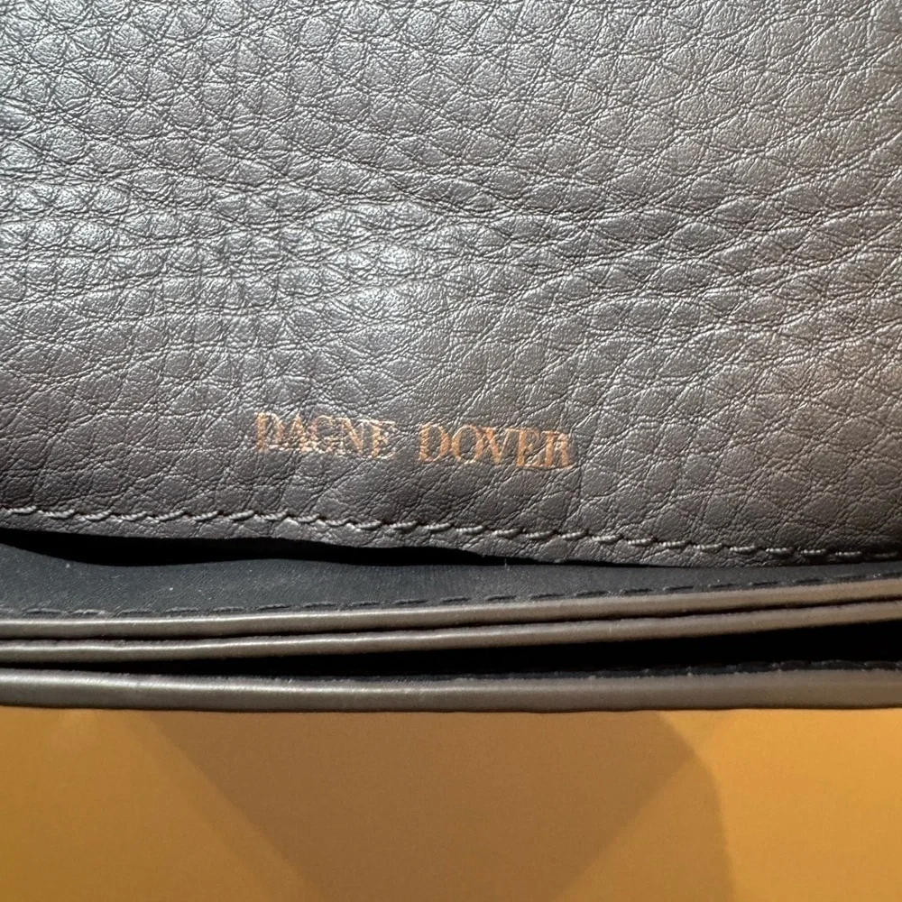 Dagne Dover Slim Wallet dark gray